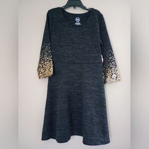 NWT Wonder Nation 3/4 Sleeve Dress Size Medium 7/8